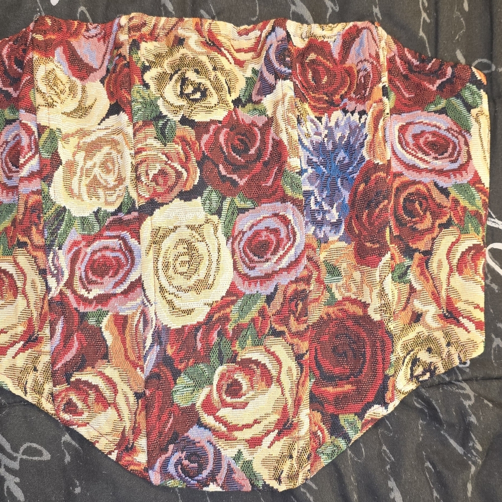 Fashion Nova Multicolor Floral Corset